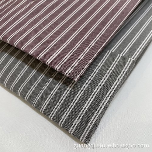Stripe cvc OEM formal long sleeve shirt